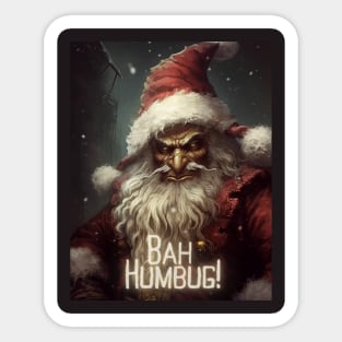 Bah Humbug Sticker